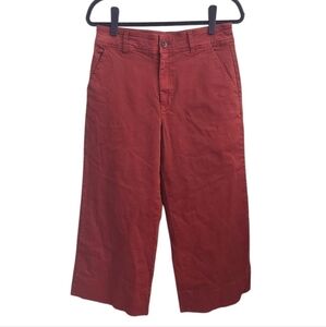 Lucky Brand Red Cropped Pants